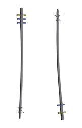 NAVY A/R Мультифункціональний інтрамедулярний канюльований стегновий стрижень з безгвинтовою дистальною фіксацією (система типу «кіготь»)